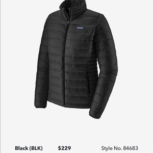 Patagonia women’s puffer jacket